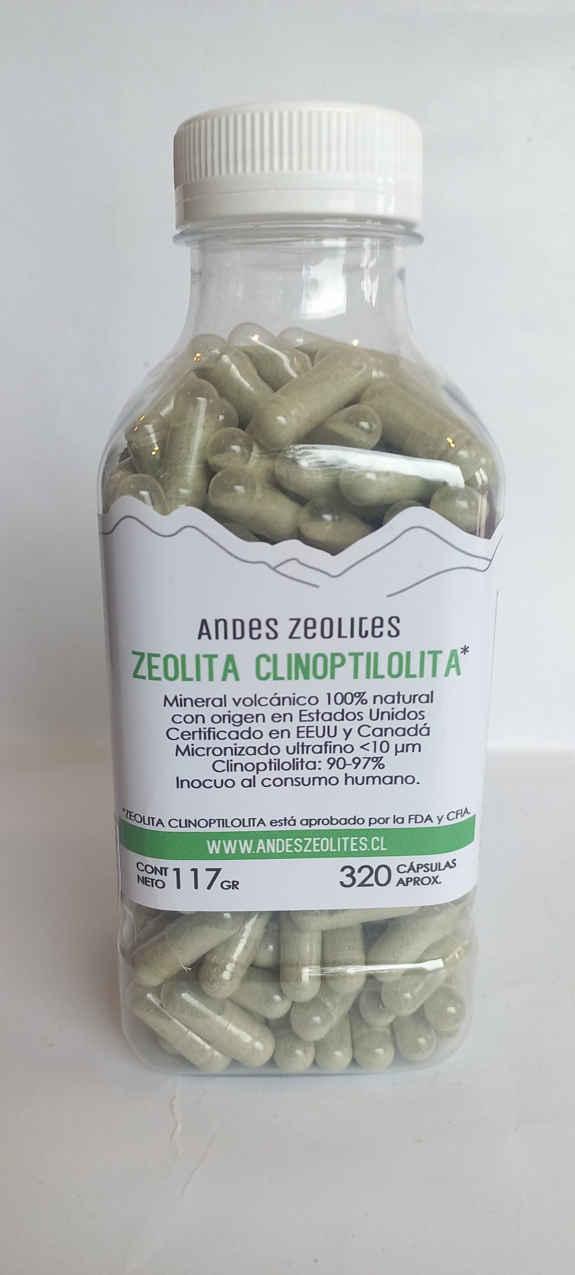 Zeolita Micronizada en Polvo 150 gramos